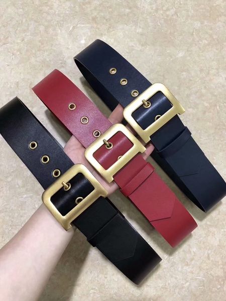 

new 2019 hot Brand Belt buckle middle jewel Genuine Leather Gold and black buckle Usa West Cowboy Cow Head Man Luxury Belts New Fashion Grea