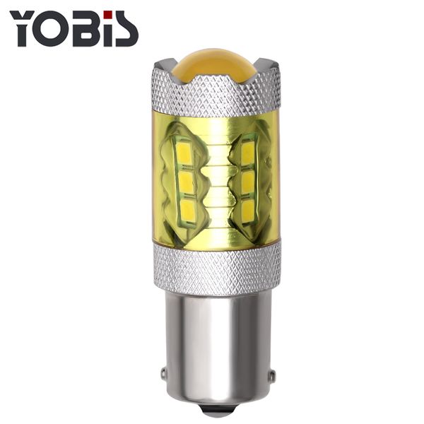

excellent 'high car high-power 16led brake lights 1156 1157 80w 2835 lights gold case