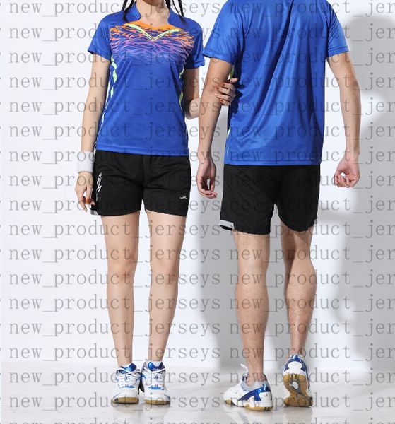

23 badminton wear couple 45 models 125 t-shirt 613 short-sleeved 25 quick-drying color matching prints not faded table tennis 35 sportswear, White;yellow