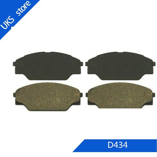 

4piece/set car brake pads front d434 for t100 1 ton 2wd 1993-1998 great wall sing 2002/09