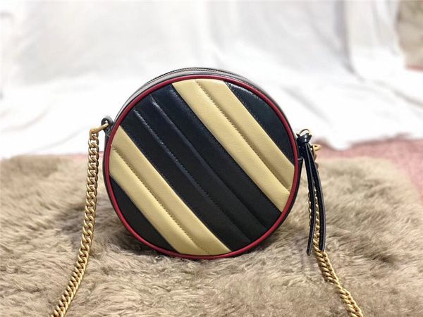 

gb40 bag bags designer beige marmont luxury shoulder designer round handbags purses brand retro style fashion womens black ctlc, Red;black