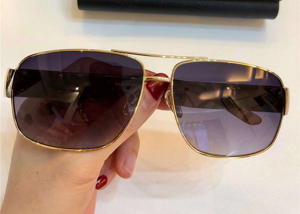 

cool men gold pilot sunglasses grey shaded 3040 driving sun glasses designer sunglasses eyewear fashion new in box, White;black