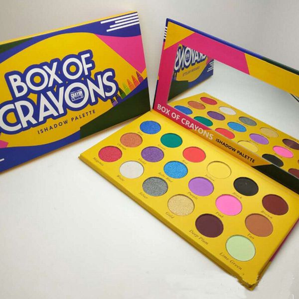 

makeup the crayon case box of crayons eyeshadow pallette dhl fast ship