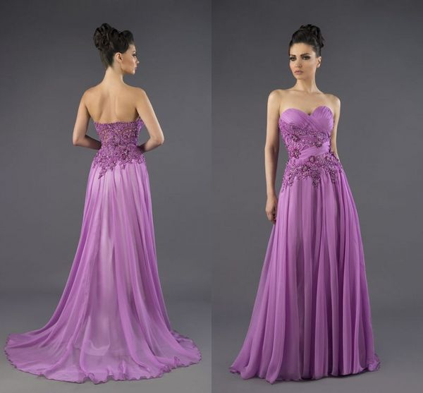 

2019 Elegant Purple Sexy Evening Dresses Prom Gowns Formal Special Occasion Party Dress Plus Size Abendkleider robes de soirée