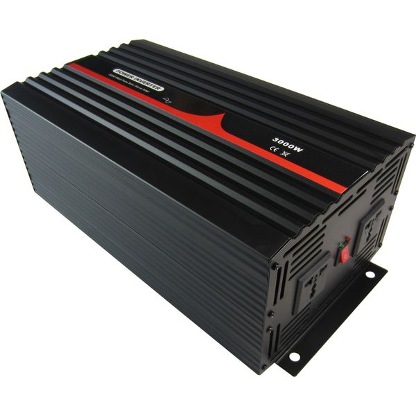 Inverter a onda sinusoidale pura monofase 3000VA/3000W/3KW 12V 24V 48V DC a 100~120VAC, uscita 220~240VAC Frequenza industriale