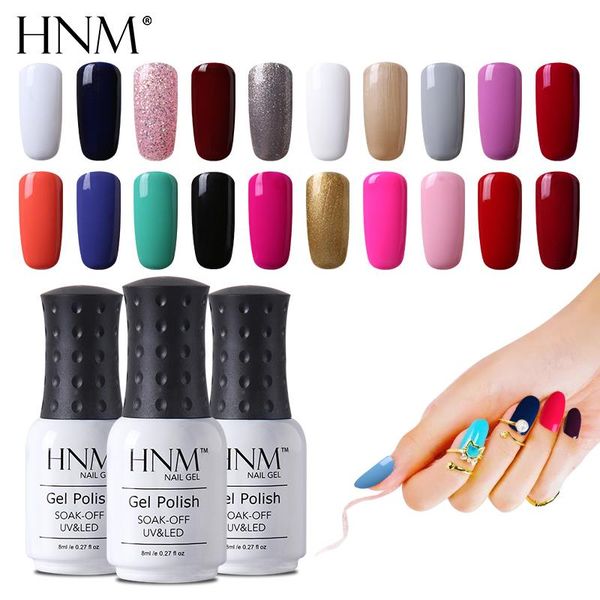 

hnm 8ml uv nail gel long lasting gel nail polish pure color paint gellak hybrid varnish lucky lacquer stamping led lamp