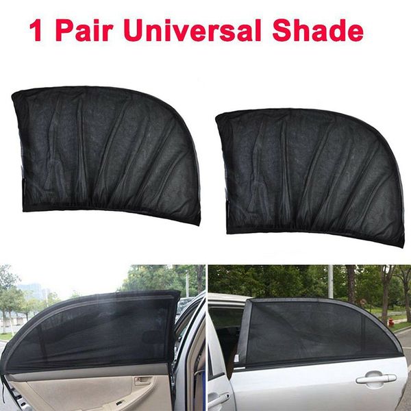 

2pcs car side window mesh sunshade cover shield uv protectors vs998
