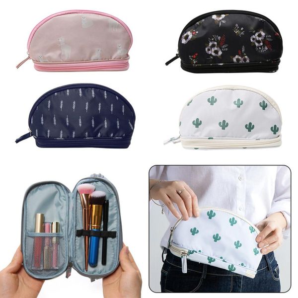 

new arrive flamingo cosmetic bag women necessaire make up bag travel waterproof portable makeup toiletry kits