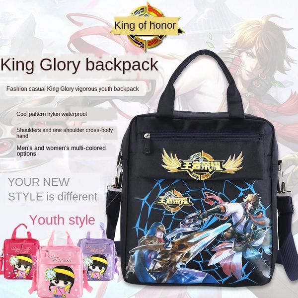 

yoebs 2019 waterproof canvas for primary and secondary school students canvas hand hand hand-held tutorial bag document homework art tutoria