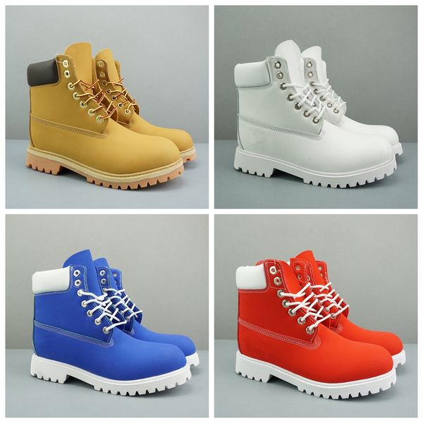 

2019 combat boots women men brand designer sneakers martin boot chestnut triple black white camo winter boots 36-45