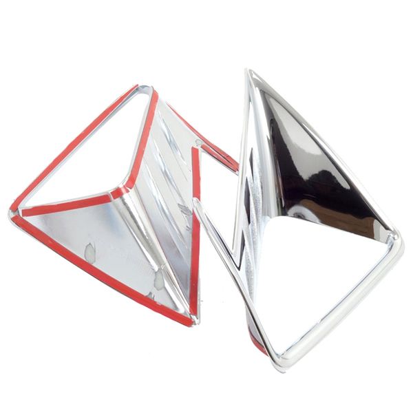 

for rav4 2016 2017 2018 car front fog light lamp cover stickers molding bezel styling abs accessories