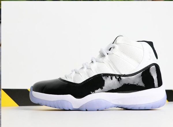 

hot дизайнерской платина concord 11 обуви мужских спортивных 11s спортивные кроссовки ретро бред полночь navy gym мода обуви красного чикаго, Black