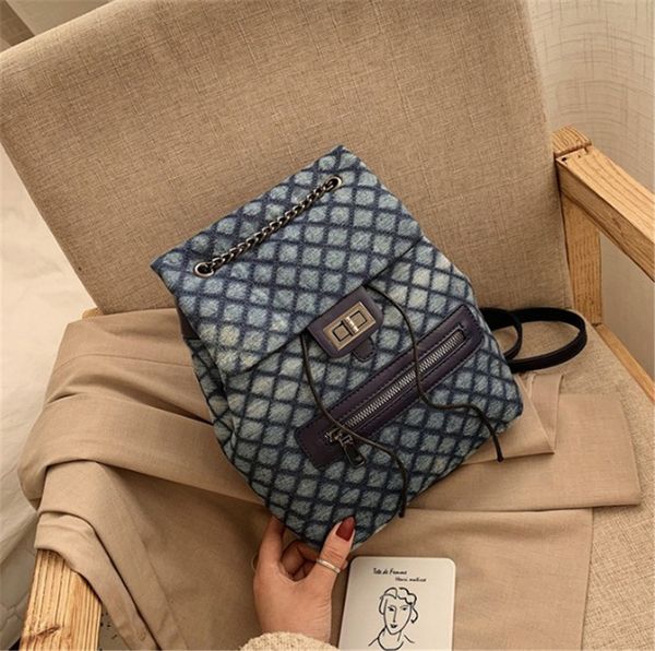 

designer backpacks new crossbody fashion bags stylish chain satchel cowboy backpack style ph-cfy20041527