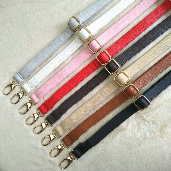 

2019 women handbags belts strap bag pu leather crossbody shoulder bag handle diy purse accessories straps for bags, Black