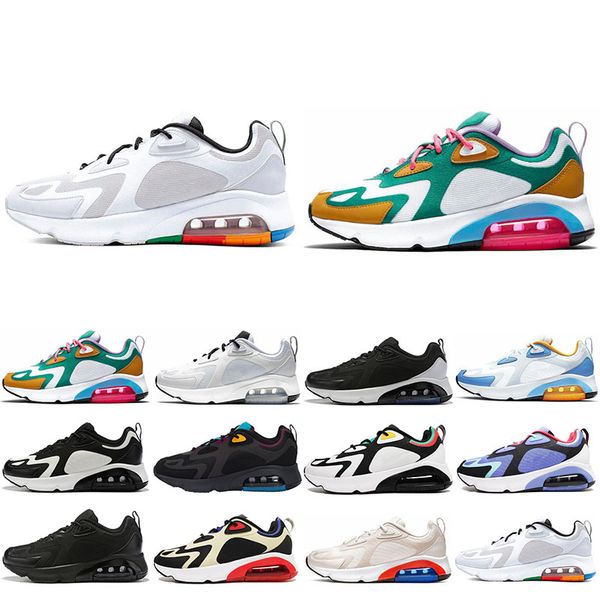 

new 200 mens womens running shoes mystic green university blue world stage bordeaux black white mens trainers sneaker shoes size 36-45