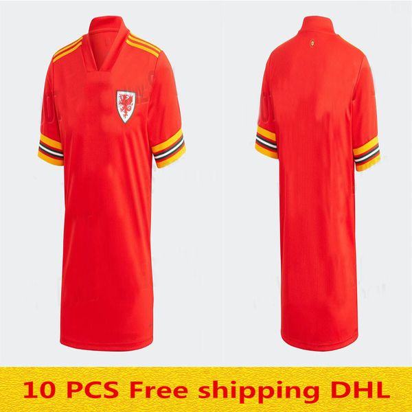 

new 2020 wales soccer jersey 2020 wales football shirt bale james maillot de foot ramsey camisetas de foot, Black;yellow