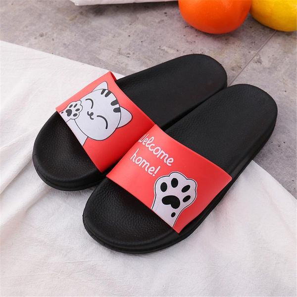 

2020 casual shoes women sandals sandalias mujer summer style fashion flip flops quality flats solid woman slippers size 36-40, Black