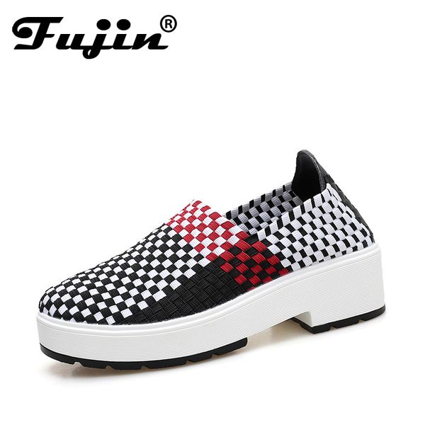 

krasovki 2019 women shoes comfortable breathable mesh casual shoes for lady spring autumn platform flats slip on women sneakers, Black