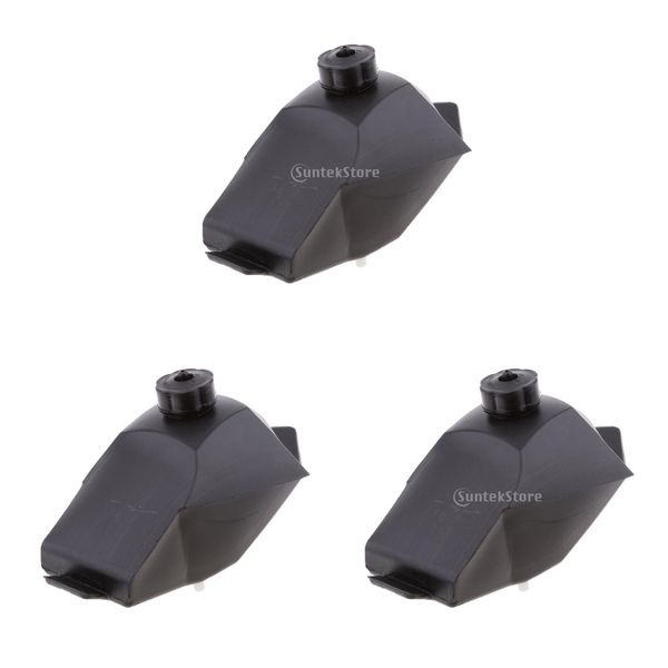 

3pc gas fuel tank with cap for 43/47/49cc atv quad dirt bike atv black