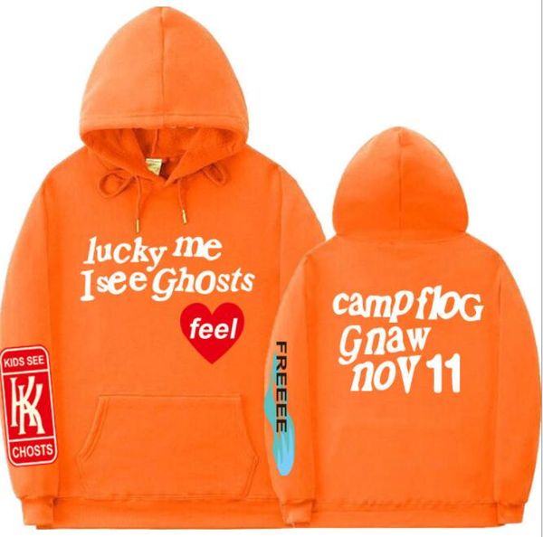 

2019 mens designer hoodies luxury mens sweatshirts with letters kanye fashion brand sweater hoodies mens clothing 11 colors wholesale, Black