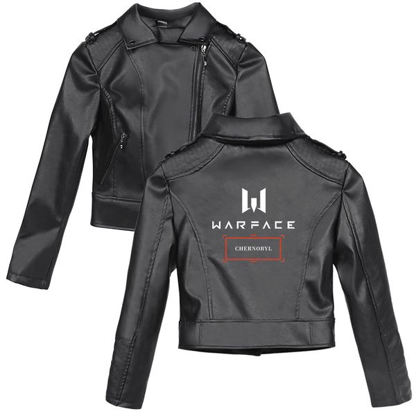 

chernobyl pu leather women new fashion jacket color zipper outerwear chernobyl jacket new 2019 winter and autumn coat, Black;brown