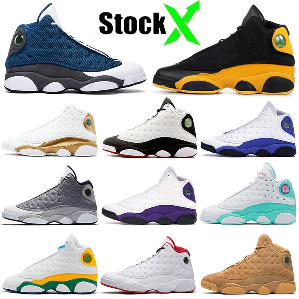 

КАЧЕСТВО Мужчины STOCK X 2020 Новый Flint 13 Jumpman 13s Женщины Баскетбол обувь Мело Класс Сор Зеленый площадка Спорт Кроссовки Кроссовки 36-47