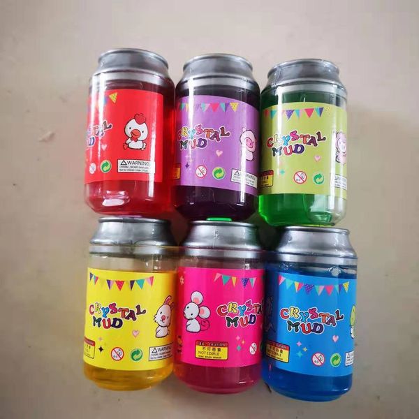 

2018 Baby Fruit Crystal Mud Crystal Clay Jelly Slime Mud 6*6cm Plasticine Mud Playdough For Kids C2590 DHL