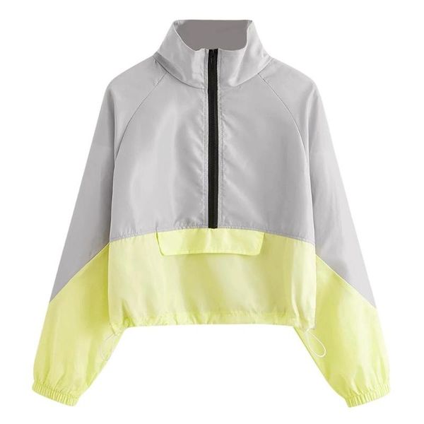 

women casual hooded jacket sportswear long sleeve patchwork thin skinsuits zipper casual sport coat riding running outwear, Black;red