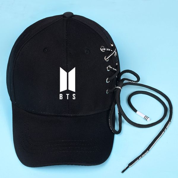 

2019 bts hat should aid same baseball hat lace cap male and female students summer, Blue;gray