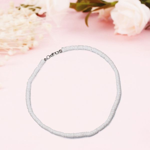 

fashion white shell smooth gravel chips beads choker necklace for women party wedding gifts summer necklace jewelry collar 2019, Golden;silver