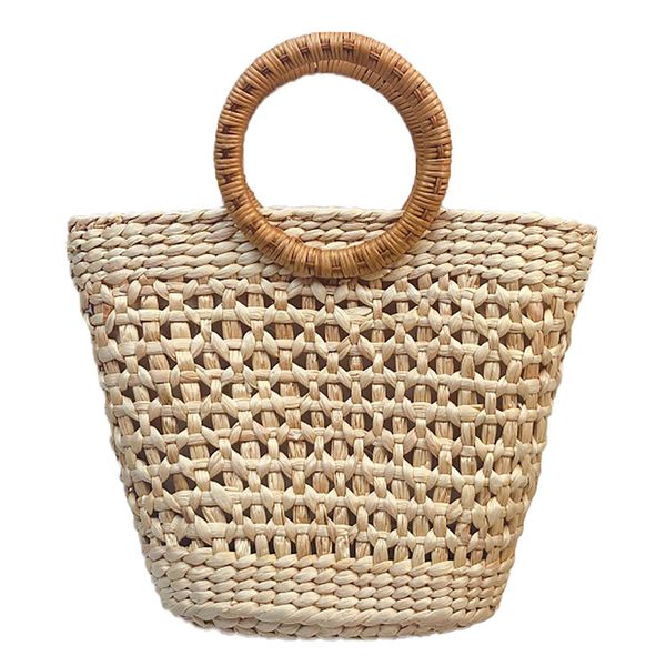 

new women vintage straw bag casual wild vacation simple weave handbag bolsos mujer bolsas de mujer#t2