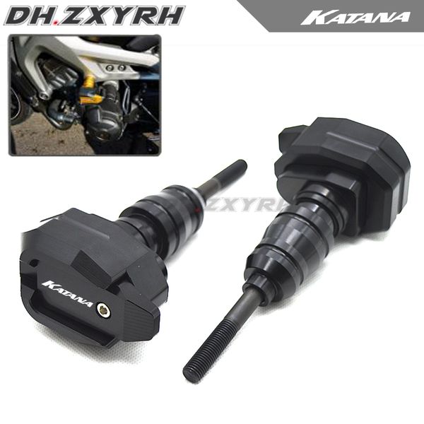 

frame sliders crash protector for gsx 600/750 katana motorcycle bobbins falling protection