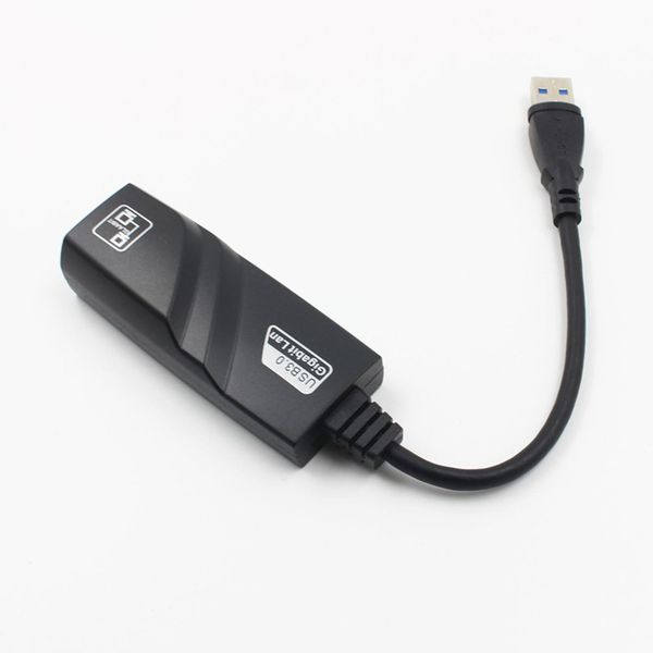 

usb для rj45 внешних проводной сетевой карты usb3.0 hub gigabit сетевой карты с 3-портовым концентратором концентратора подключи и играйте
