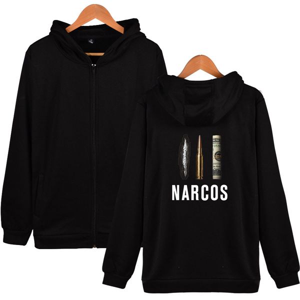 

narcos pablo escobar hoodies and sweatshirts zipper fleece hip hop men hoodies fashion new autumn narcos pablo escobar, Black;brown