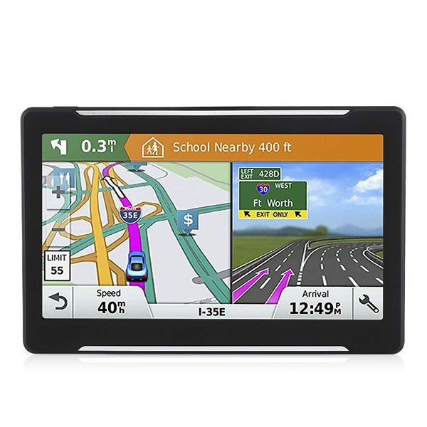 

7 inch satellite truck rechargeable voice guide practical touch screen navigator hd vehicle portable map accessories car gps
