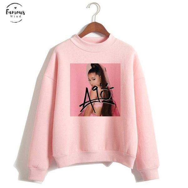

ariana grande sweatshirt 2019 no tears left to hoodie women print god is a woman sweatshirts pullover hoodies harajuku, Black