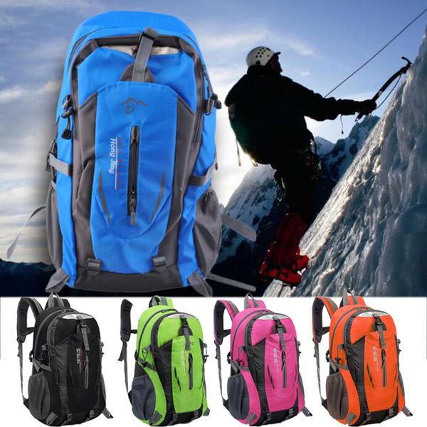 

climbing bag outdoor hiking backpack camping shoulders 40l bags woman travel waterproof super light unisex
