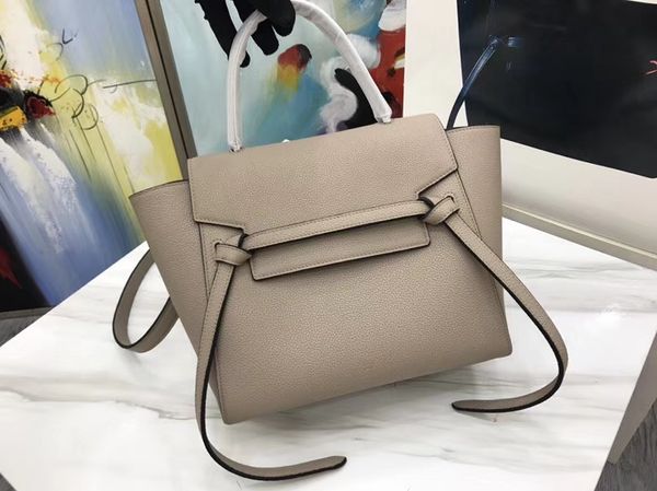 

designer brand nano belt bags for women bag fashion shopping shoulder bag tassel purse to genuine leather trapeze tote for lady