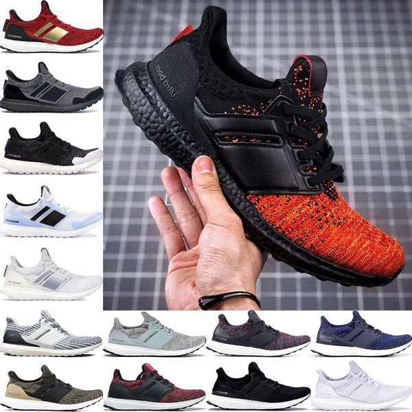 

ultraboost game of thrones x ultraboost 3.0 4.0 black white grey multi color oreo navy women running shoes mens designer shoes