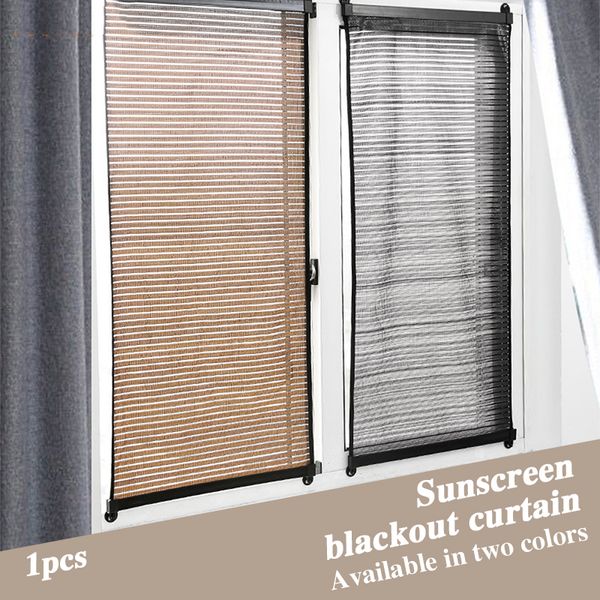 

window curtains curling durable 1pcs sunscreen balcony home decor car