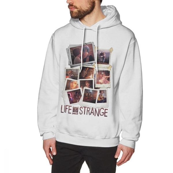 

life is strange толстовка для людей популярных толстовок круглого воротника большого размера 100% хлопок с длинным рукавом plluovers, Black
