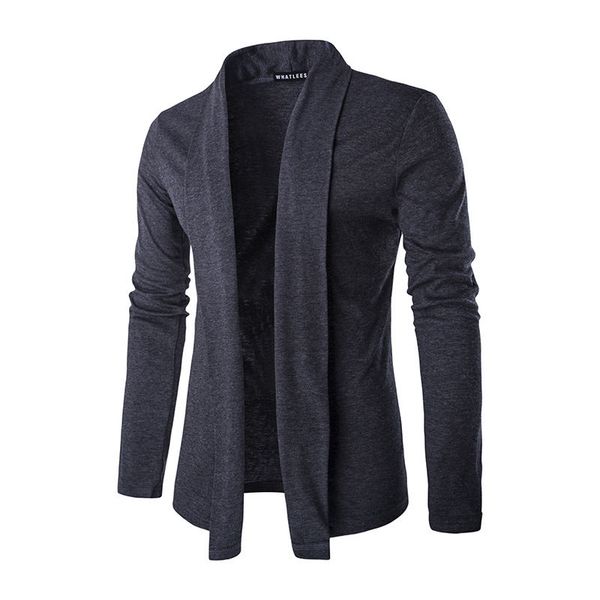 

mens designer sweater cardigan solid color long sleeve mens lapel neck sweaters simple males casual clothing, White;black