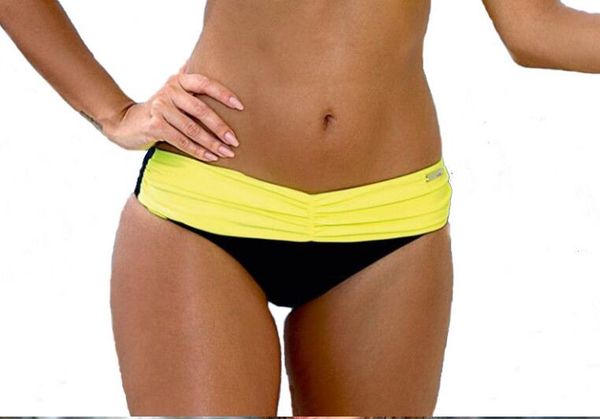 

2019 swimwear bottom briefs brazilian bikini low waist bottoms biquini swimsuit large size women bikinis bottom