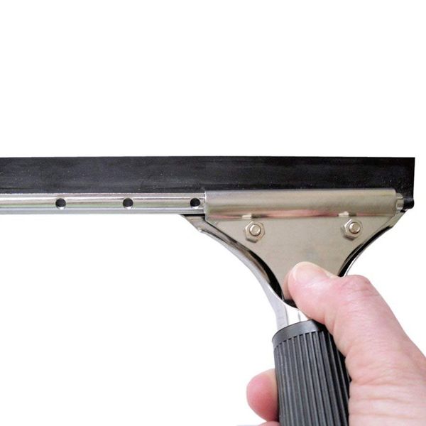 

silver stainless steel glass cleaning scraper wiper