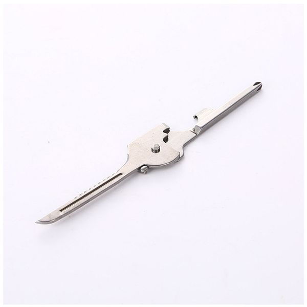 

multifunctional utility key tool 6 in1 pockets keychain outdoor tool multi tools for auto camping k888