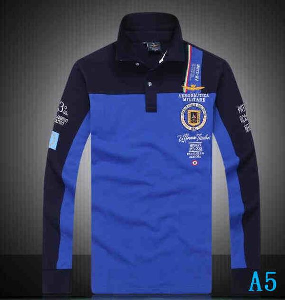 

fashion brand polos for mens polo shirts with patterns long sleeve mens brand clothing m-2xl 3 colorsa5, White;black