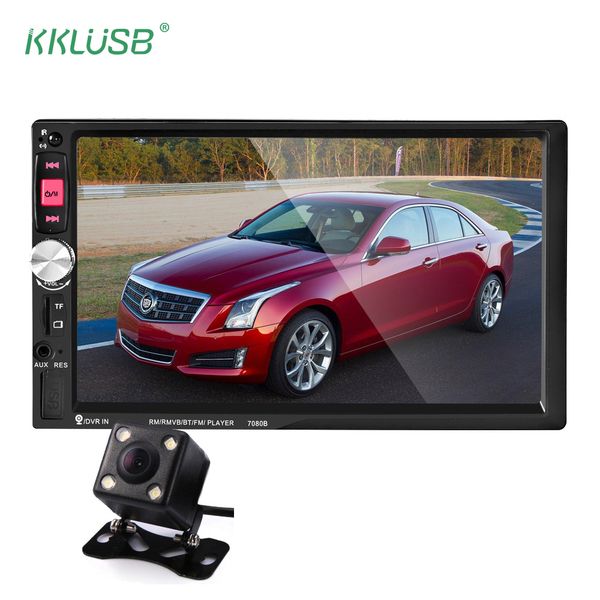 

7080b autoradio 2din car radio 2 din in dash 7 inch touch screen auto audio player stereo bluetooth usb sd mp3 rear view camera