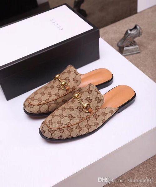 

19ss Мужские туфли высокого качества новый стиль мужской горох кожаные туфли кожан