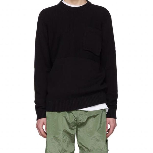 

new19ss coat and winter ghost men long sweater hip casual m-2xl sweatshirts 8816 dropship sleeve autumn hop hoodie bfqwd, Black