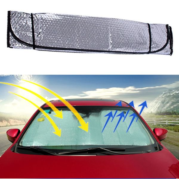

1pc 130*60cm front rear car windshield sunshade window sun shade sunshade visor film for car window auto accessories